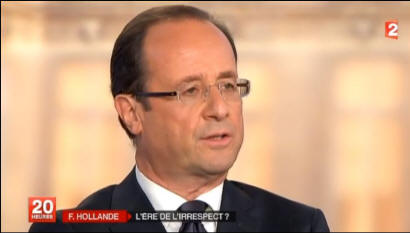 Hollande et le dnigrement