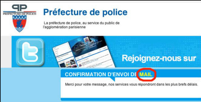 Prfecture de Police de l'agglomration parisienne