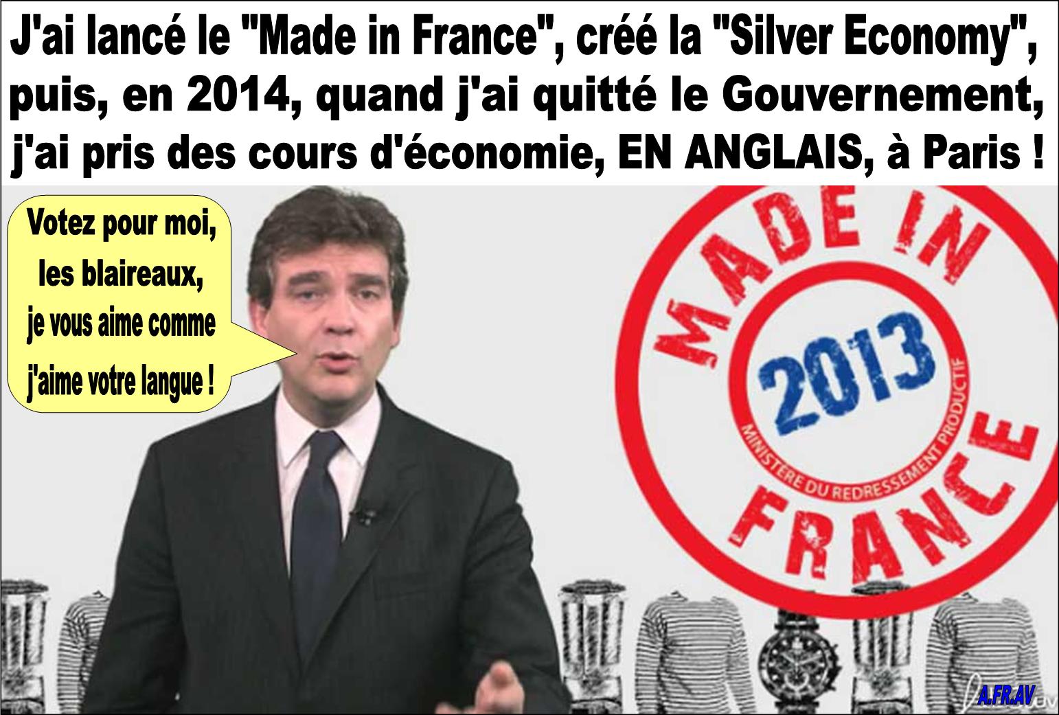 Arnaud Montebourg Pr�sident de la R�publique