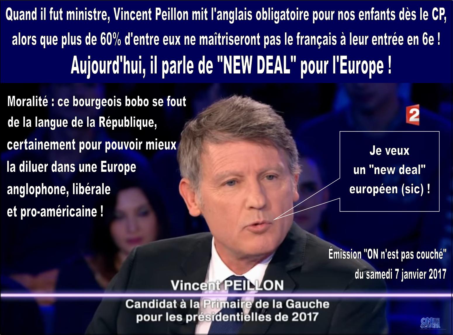 Vincent Peillon Pr�sident de la R�publique