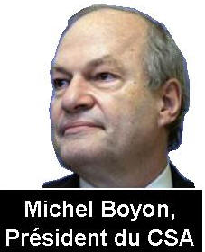 Michel Boyon en 2012, Prsident du CSA 