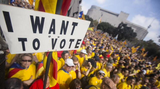 Les Catalans veulent leur indpendance !