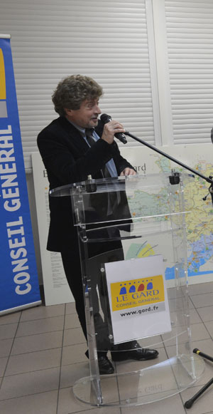 Damien Alary, du Conseil gnral du Gard