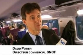 David Potier, directeur commercial  la SNCF