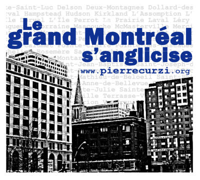 Le Grand Montral s'anglicise