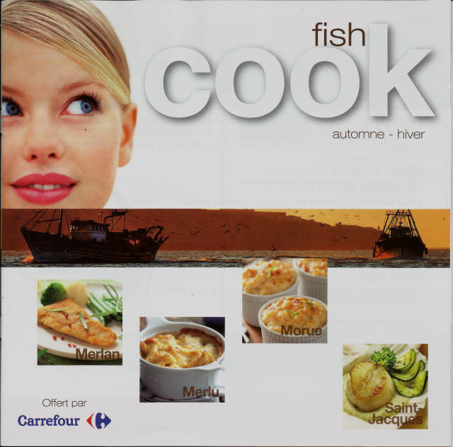 Brochure Carrefour pour cuisiner le poisson