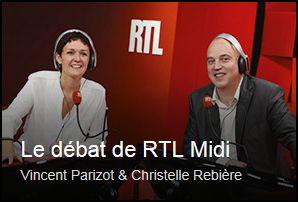 Vincent Parizot et Christelle Rebire sur RTL