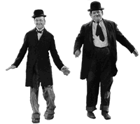 Laurel et Hardy, en franais, a existe !