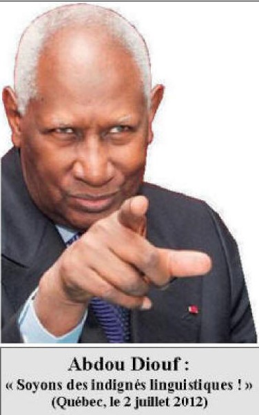Abdou Diouf : Soyons des Indignés linguistiques !