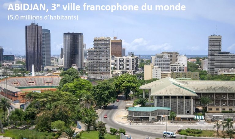 Abidjan, troisime ville francophone du monde