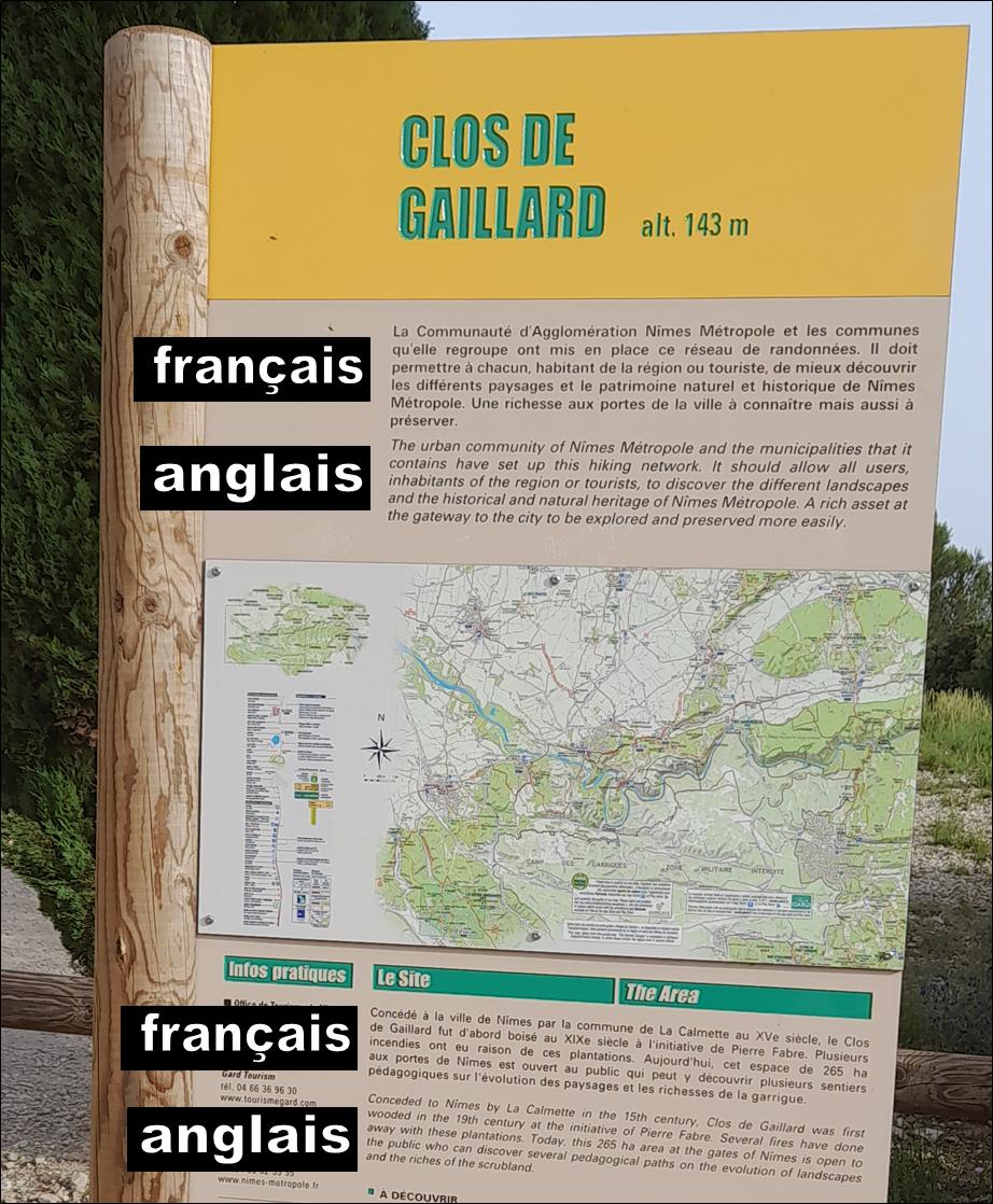 Affichage illégal pratiqué par le Conseil département du Gard, juillet 2023