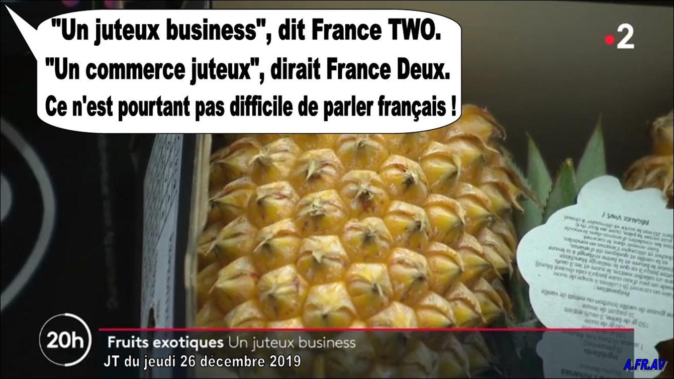 Agnès Molinier et Delphine Moninot, rédactrices du JT de 20h de France 2 les anglicismes
