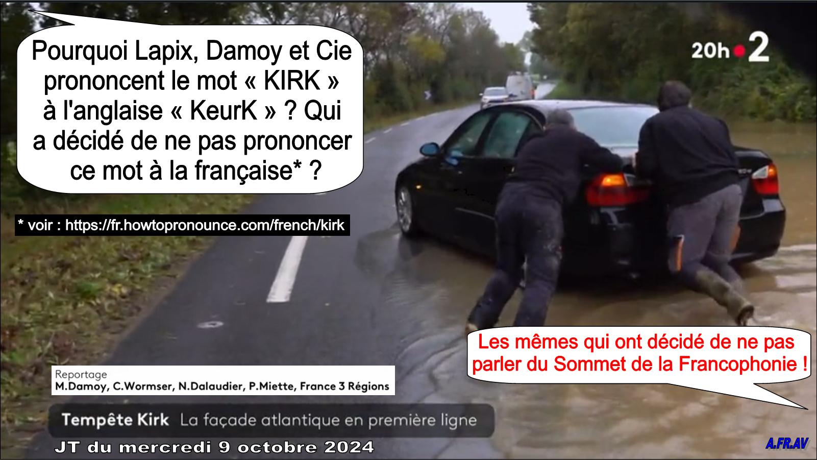 Anne-Sophie Lapix Maëva Damoy, tempête_KIRK