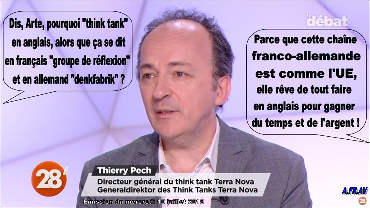 Arte, Thierry Pech,directeur du groupe de réflexion Terra-Nova