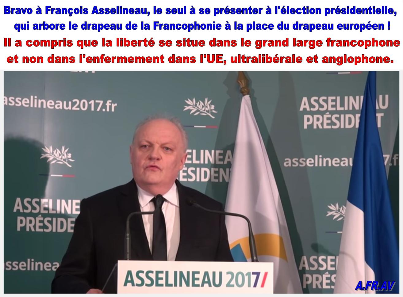 Franois Asselineau et la Francophonie 
