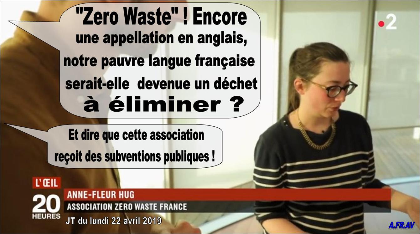 Association WASPE, Zéro déchet