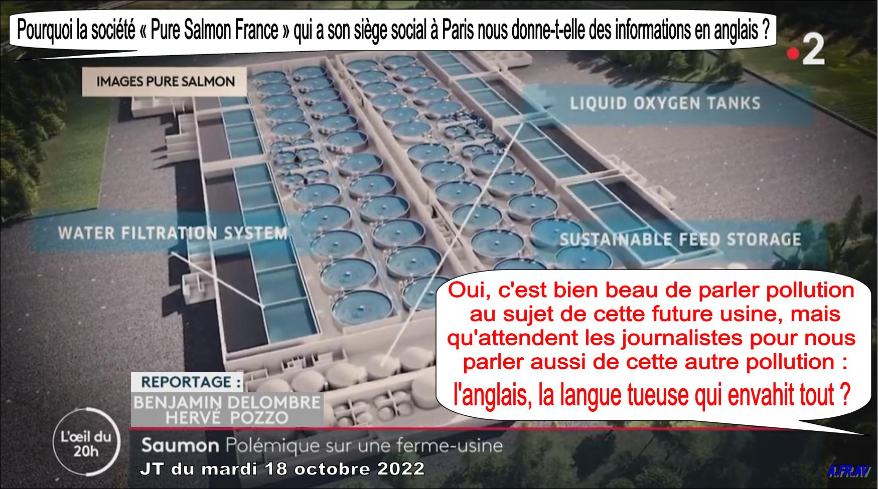 Benjamin Delombre, Herve Pozzo, Pure Salmon Ferme usine, France 2, France Télévisions