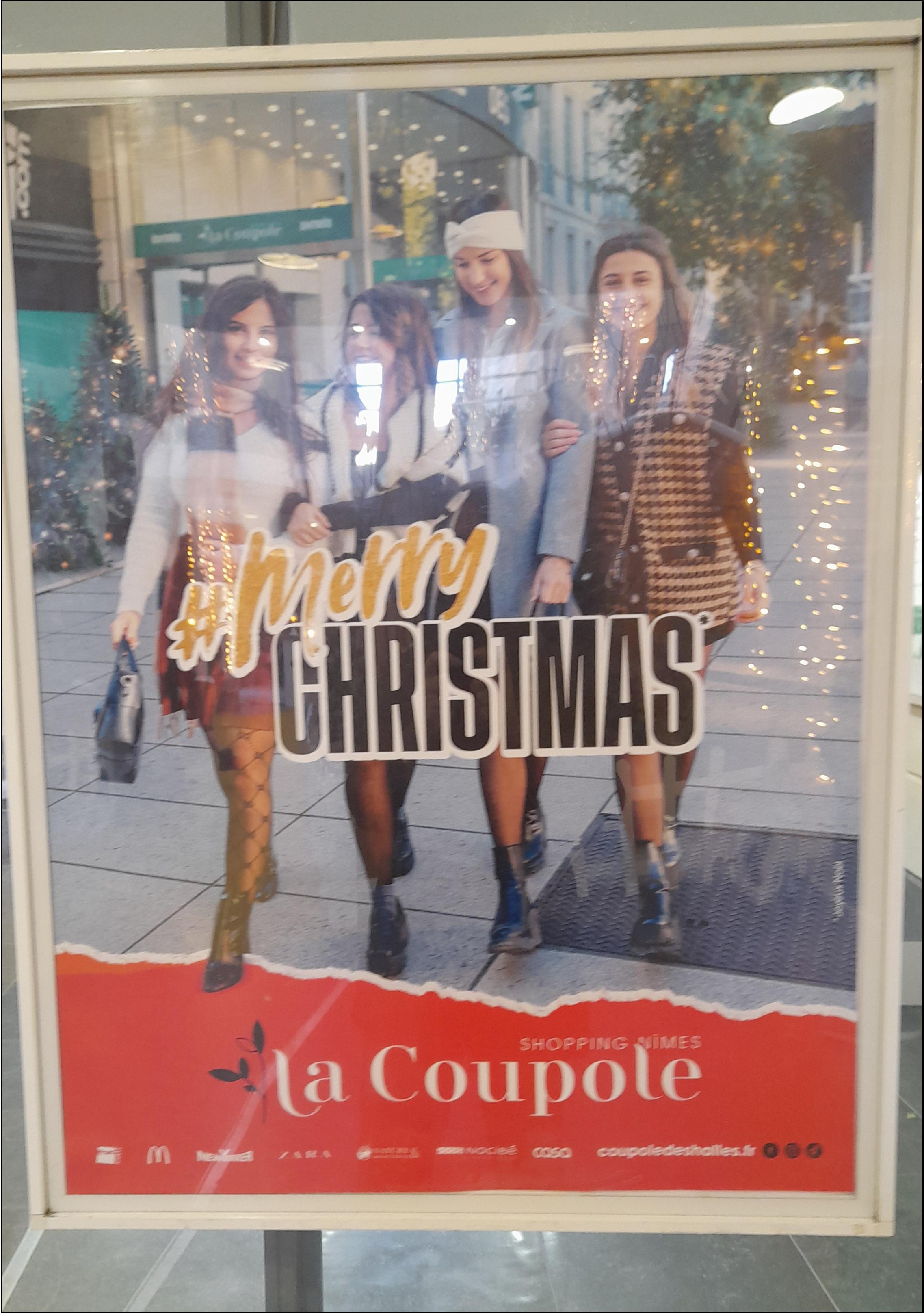 Boycottons La Coupole des Halles à Nîmes qui préfère la langue anglaise à la langue française