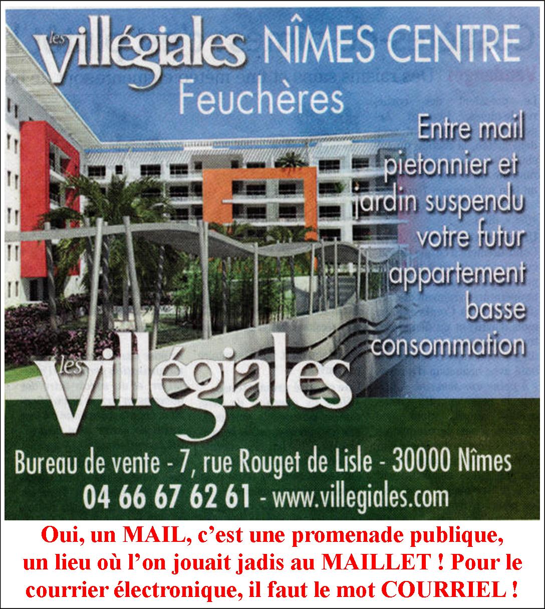 Pour l'emploi du mot COURRIEL
