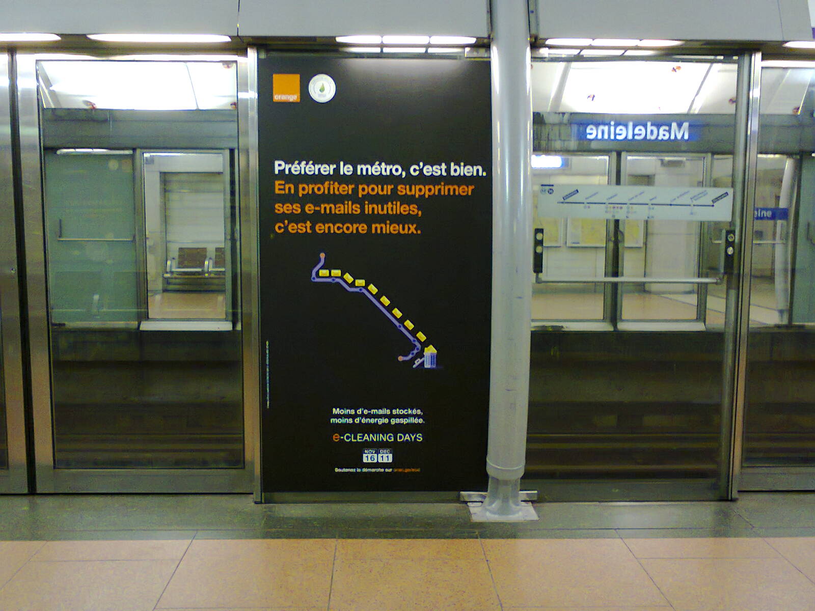 La RATP et Orange contre le mot COURRIEL