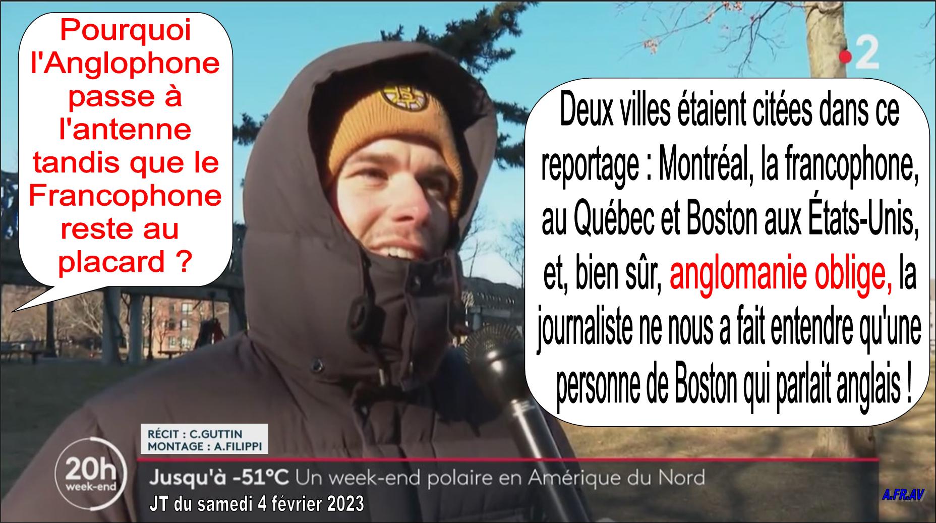 Camille Guttin, journaliste, JT de 20h de France 2, Québec, Boston.
