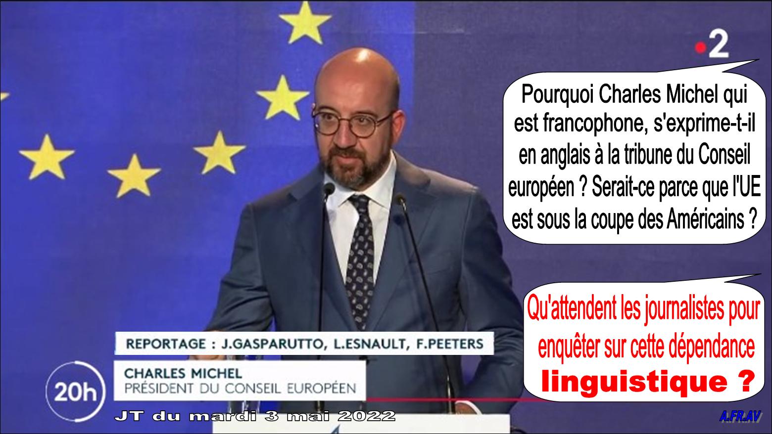 Charles Michel, Conseil européen, Bruxelles, Julien Gasparutto, France 2, France-Télévisions, JT de 20h