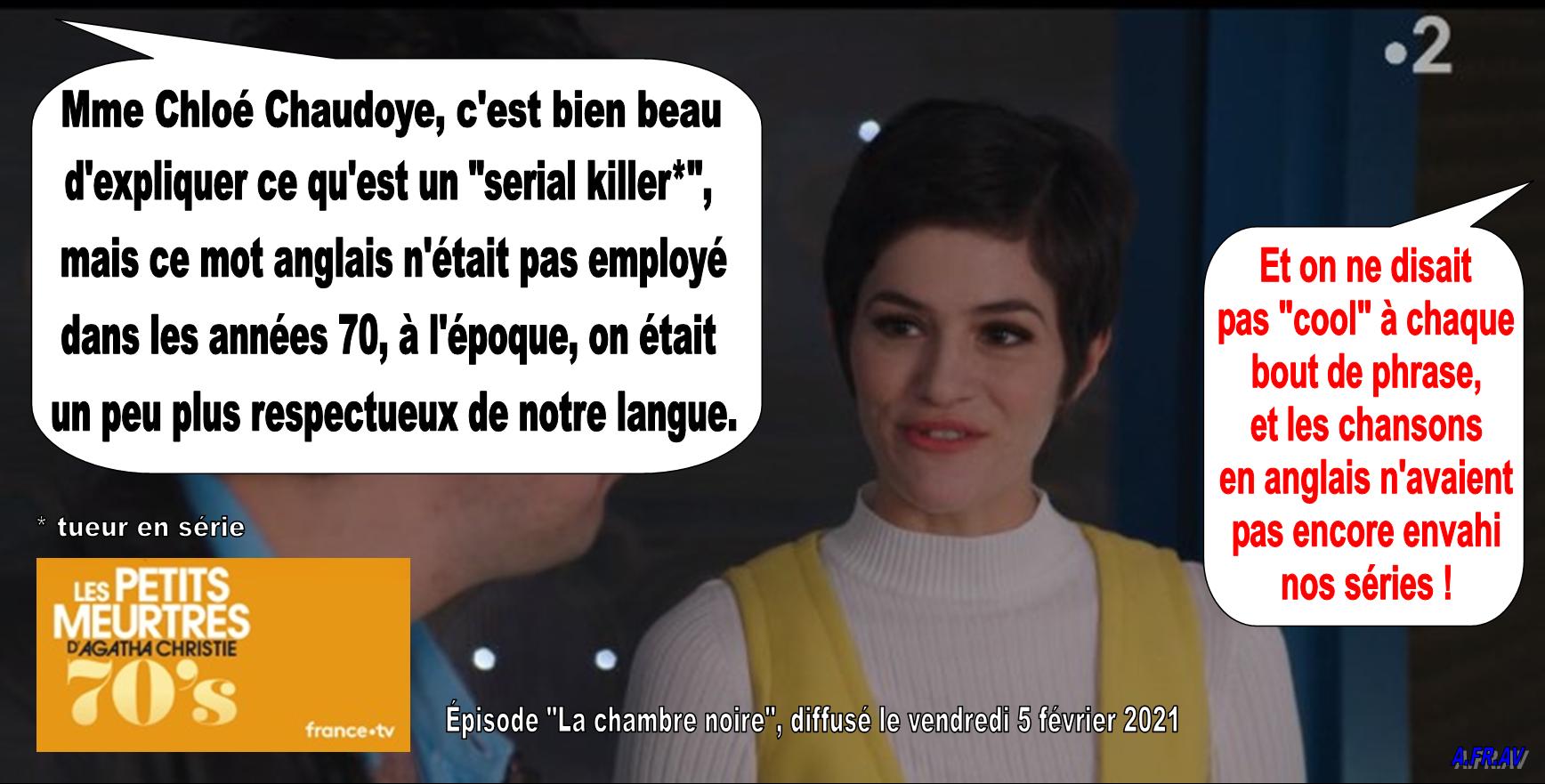 Chloé Chaudoye, les Petits Meurtres d'Agatha Christie, Années 70, France 2