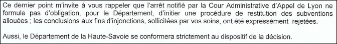 Christian Monteil, président du département de Haute-Savoie procès contre l'anglomanie