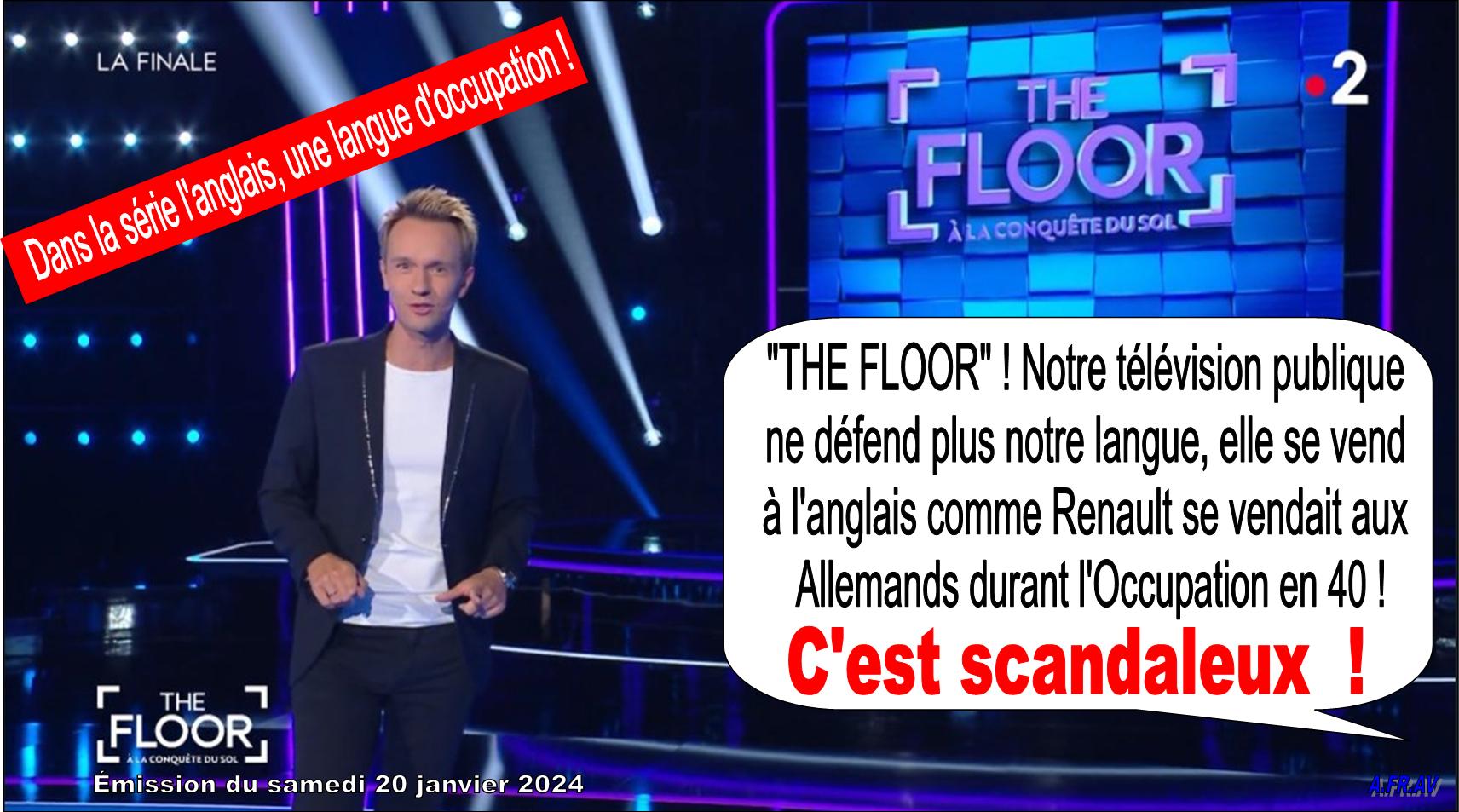 Cyril Feraud, The Floor, France 2, Alexandra Redde-Amiel, Roch-Olivier Maistre, langue française