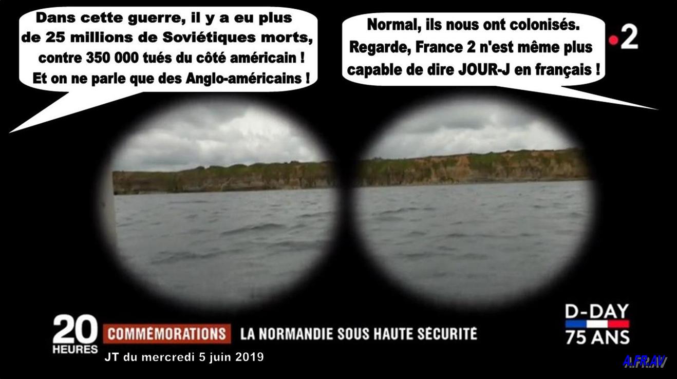 /D-Day sur France 2 - commemorations du débarquement