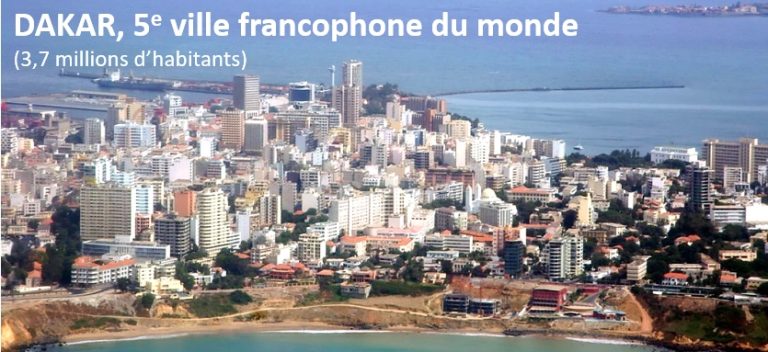 Dakar, cinquime ville francophone du monde