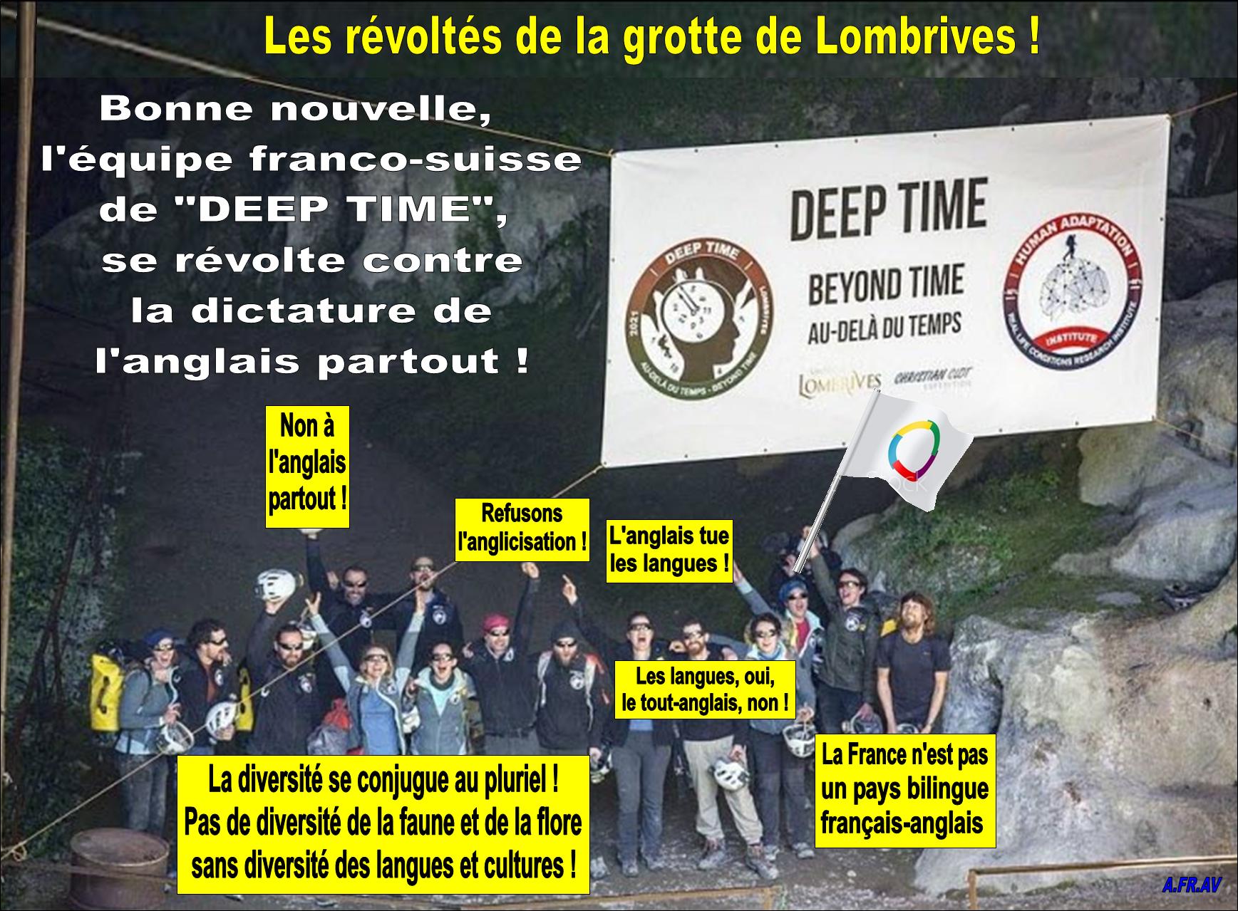 Deep Time ou Les révoltés de la grotte de Lombrives