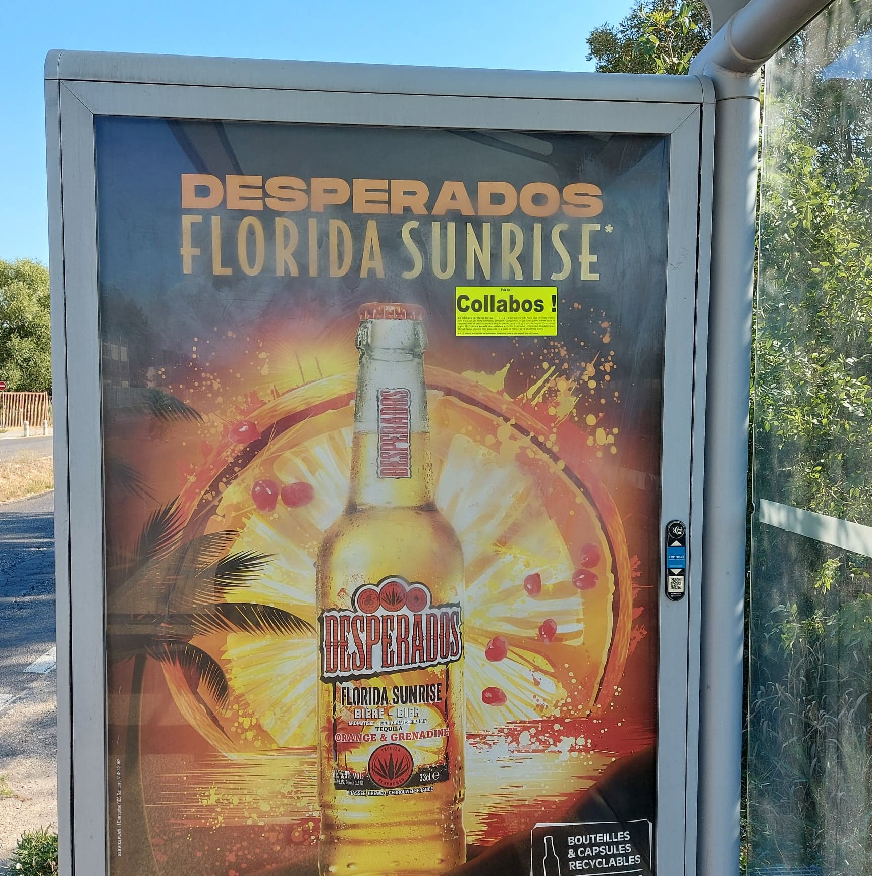Boycottons Desperados la bière qui met en bière la langue française par-son-anglomanie