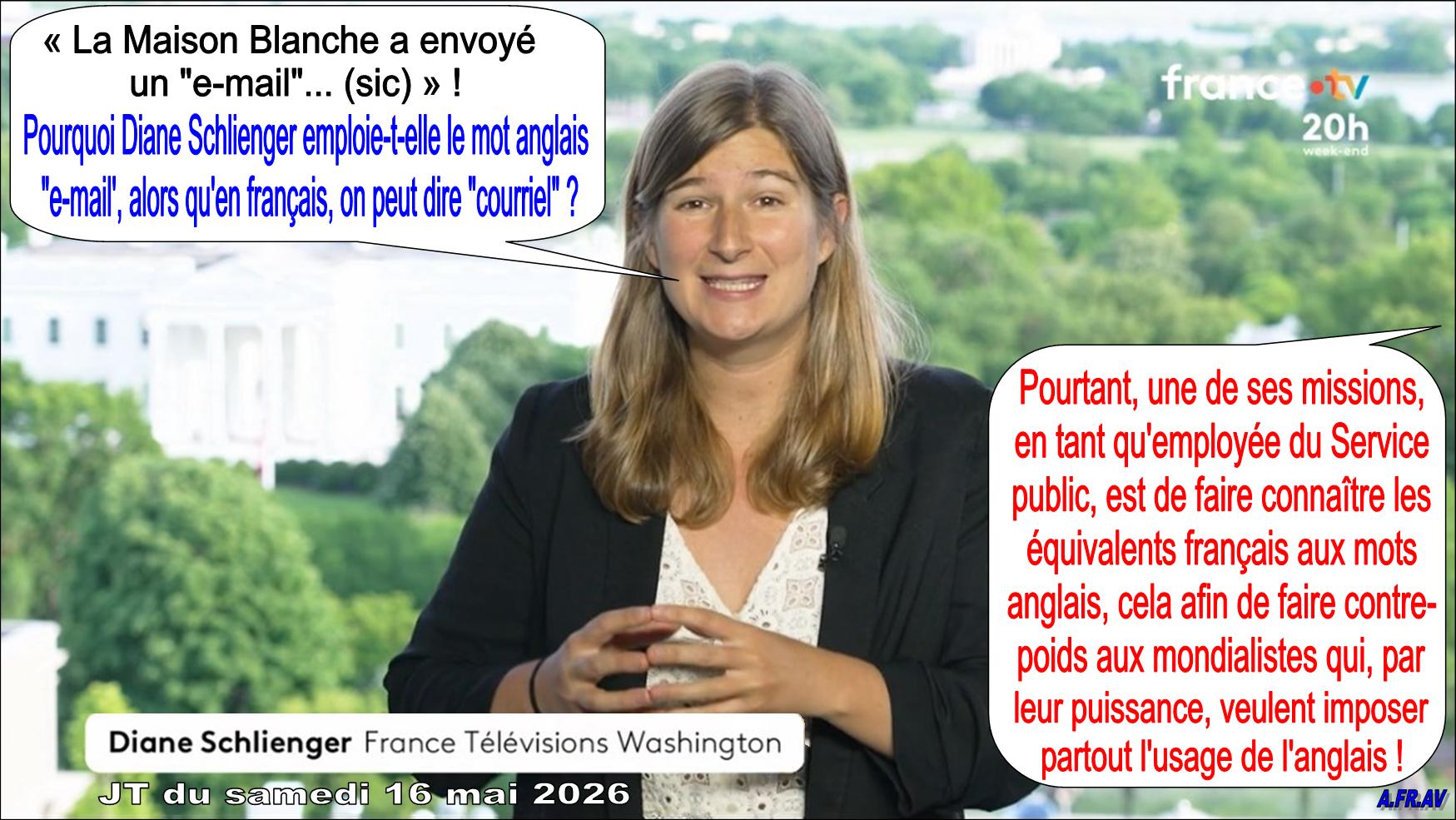 Diane Schlienger, journaliste, France Télévisions