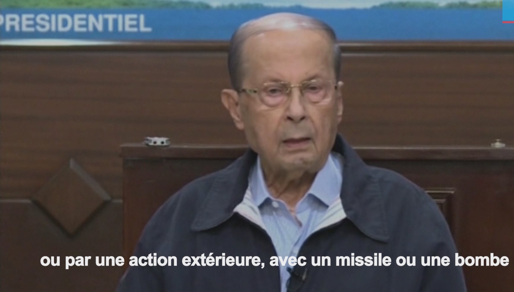 Explosions au Liban, le président Michel Aoun évoque la possibilité d'un missile ou d'une bombe