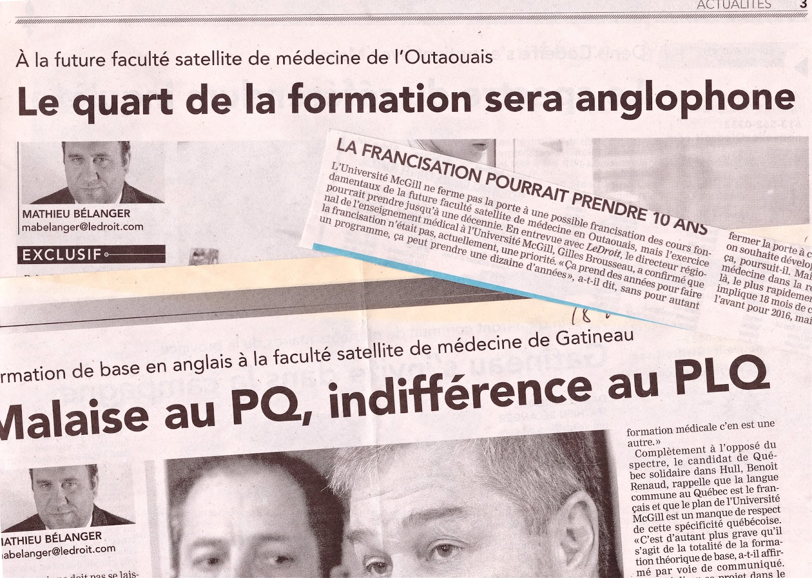 Faculté de médecine à Gatineau au Québec
