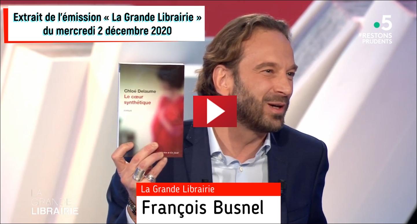 Flicitons Franois Busnel de la Grande Librairie sur France 5