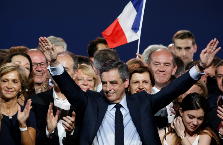 François Fillon à la Porte de Versailles, le 9 avril 2017