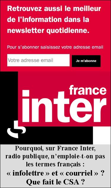 France Inter et la langue franaise