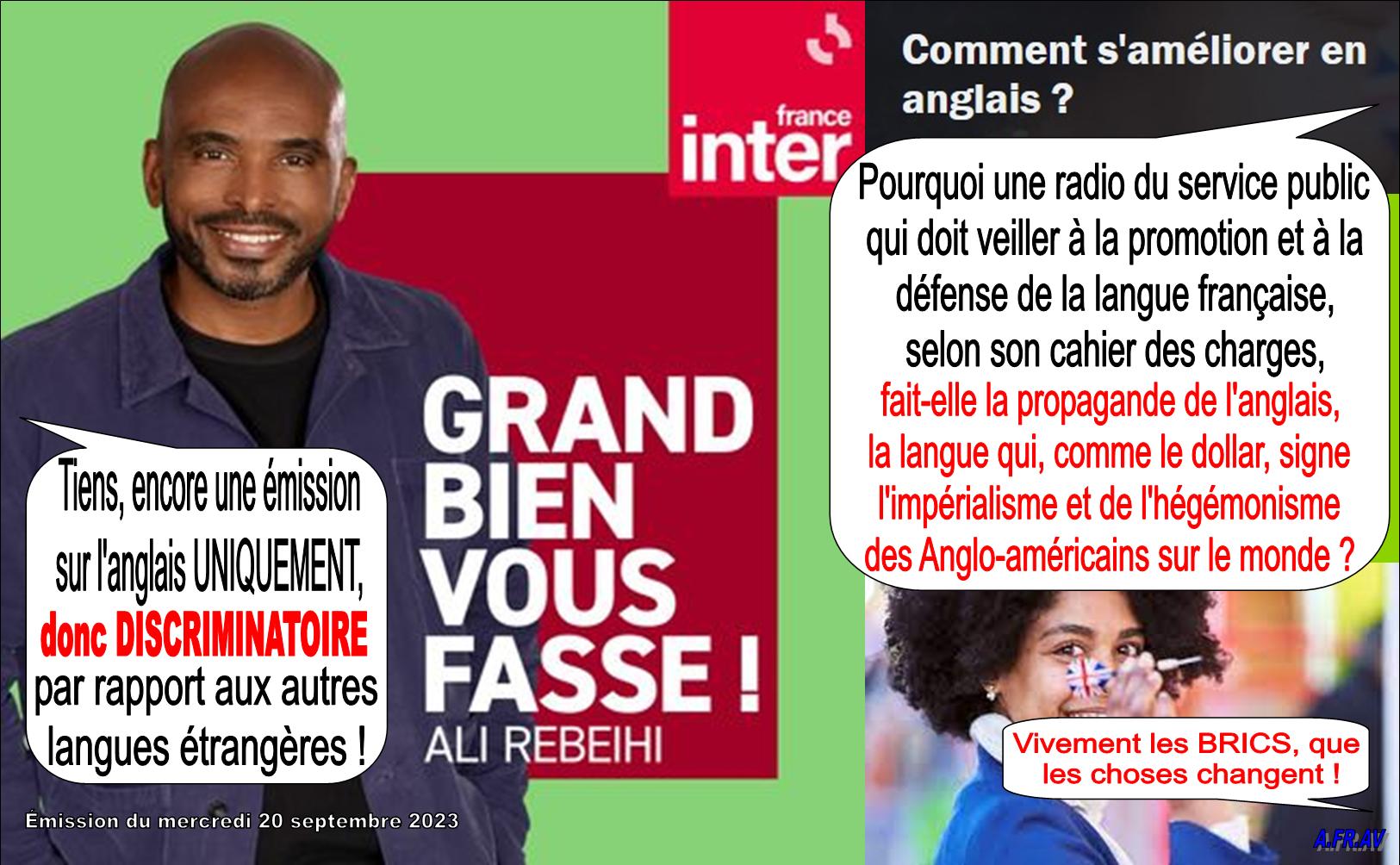 France Inter, Grand bien vous fasse, Ali Rebeihi, claire Destacamp, Alexia Rivière, Camille Poux-Jalaguier, Nathalie Romero