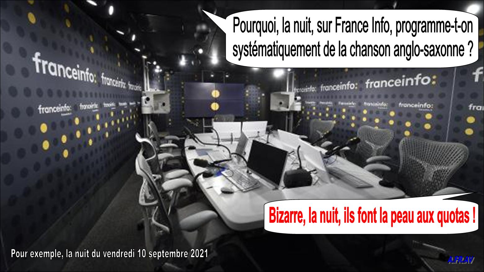 FranceInfo et la programmation musicale