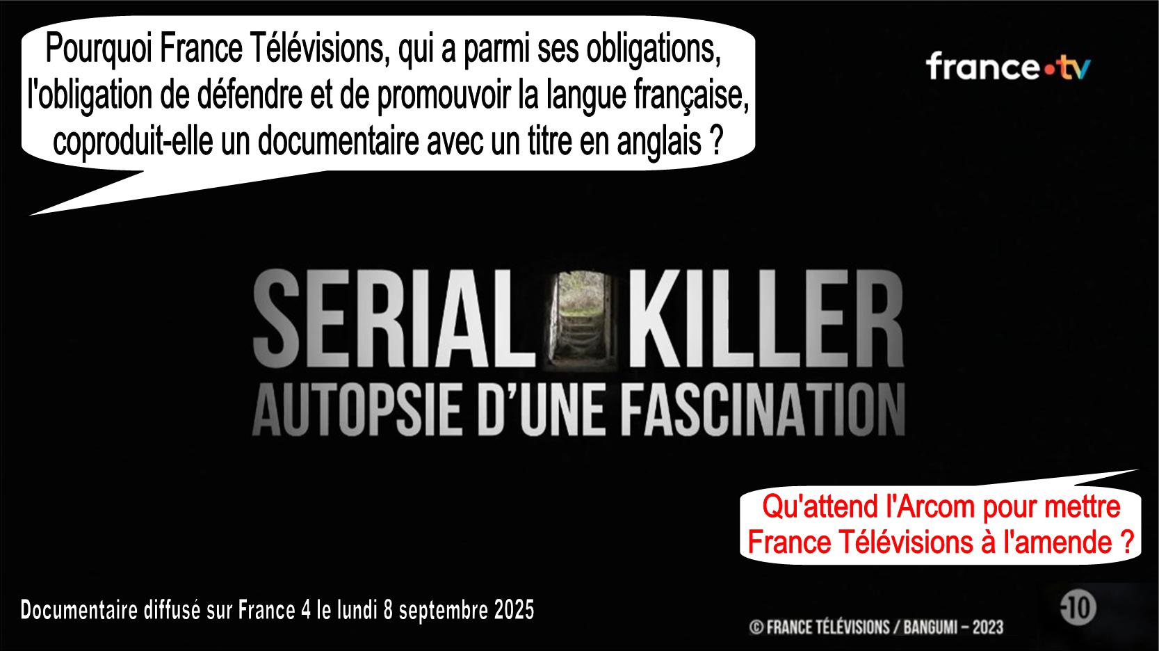 France Télévisions, langue française, Arcom