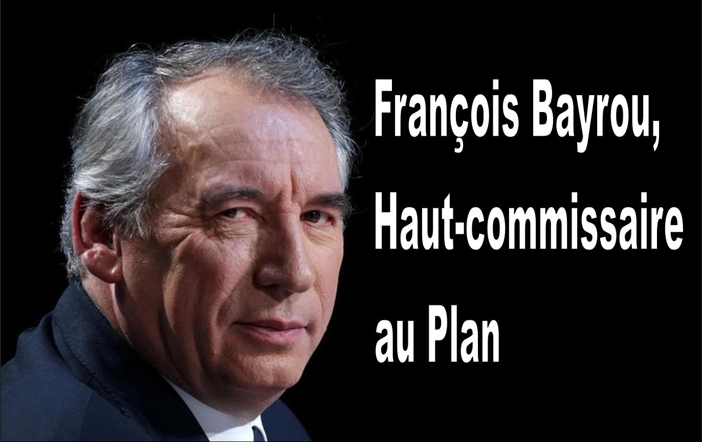 Fran�ois Bayrou, Haut-commissaire au Plan et les langues r�gionales