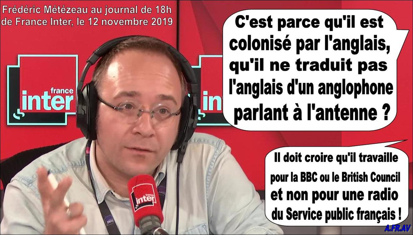 Frédéric Métézeau, journaliste à France Inter