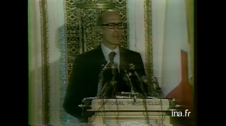 Val�ry Giscard d'Estaing aux �tats-Unis d'Am�rique en 1976
