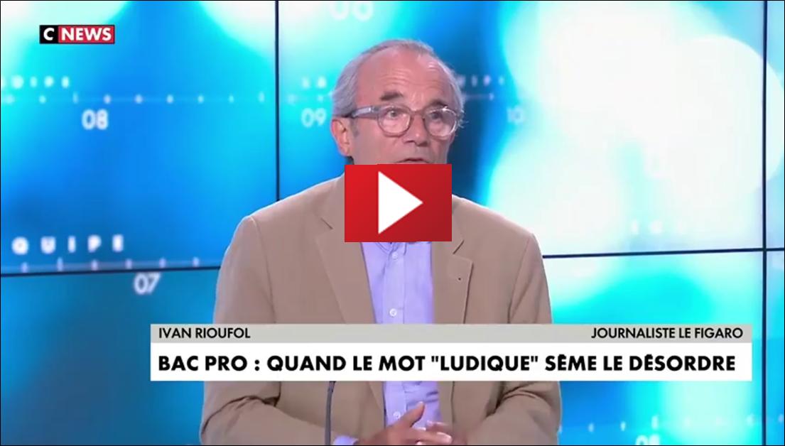 Ivan Rioufol quand le mot-ludique s�me le d�sordre