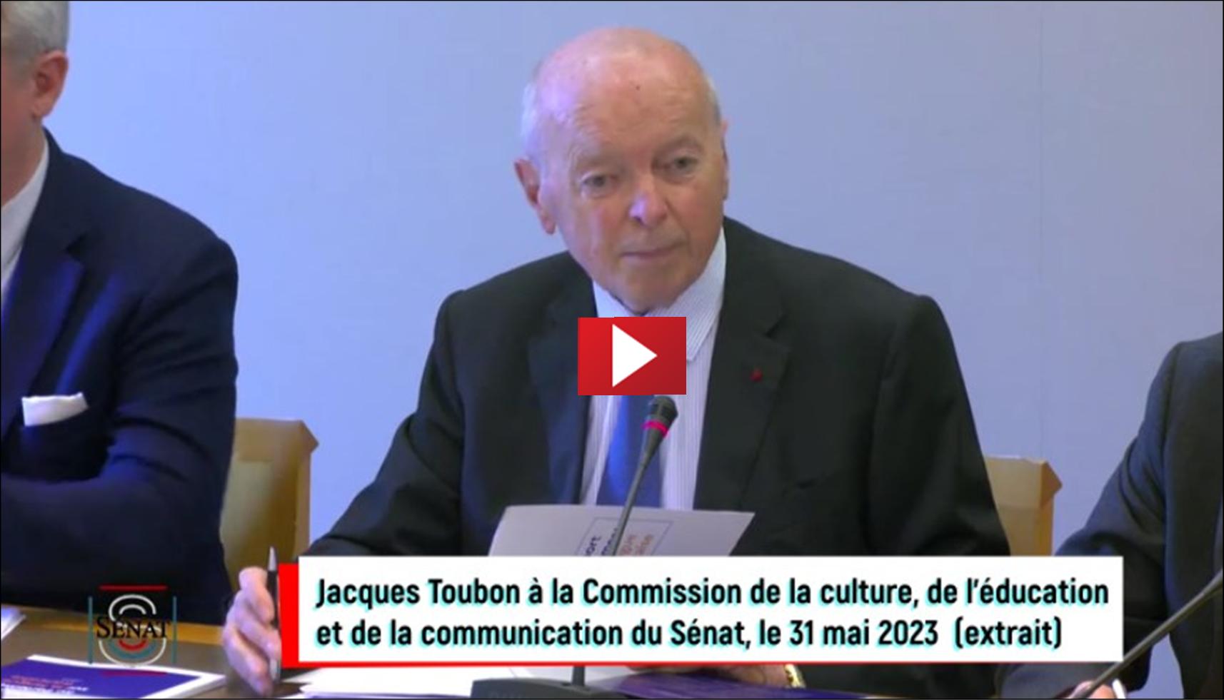 Jacques Toubon et la langue de l'Olympisme, le CIO