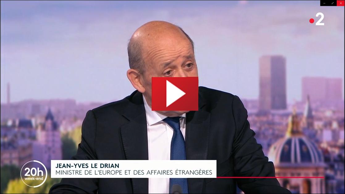 Jean-Yves Le Drian d'explique sur l'affaire des sous-marins