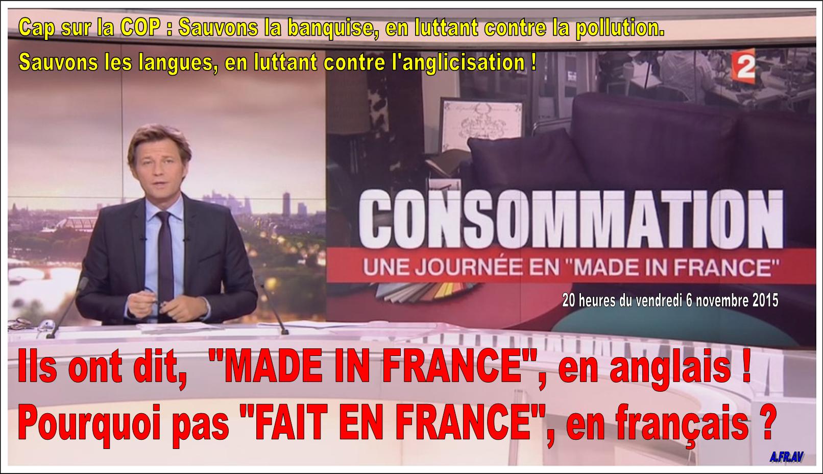 Laurent Delahousse, angliciseur