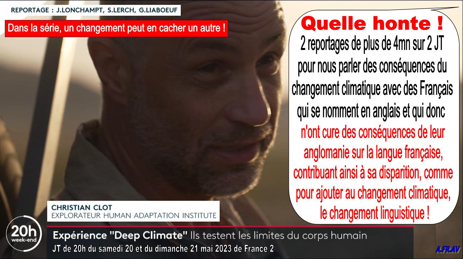 Jules Longchampt, Tiphaine Vuarier, Diane Durand, Nicolas Ngo, Christian Clot, Mathilde Clemont, Human Adaptation Institute, Deep climate